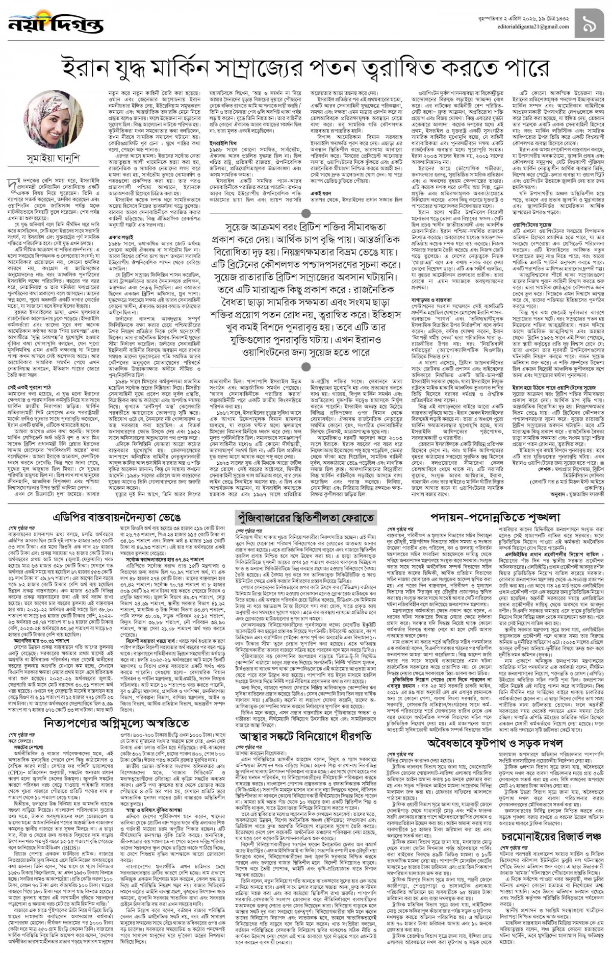 উপ-সম্পাদকীয়+খবর