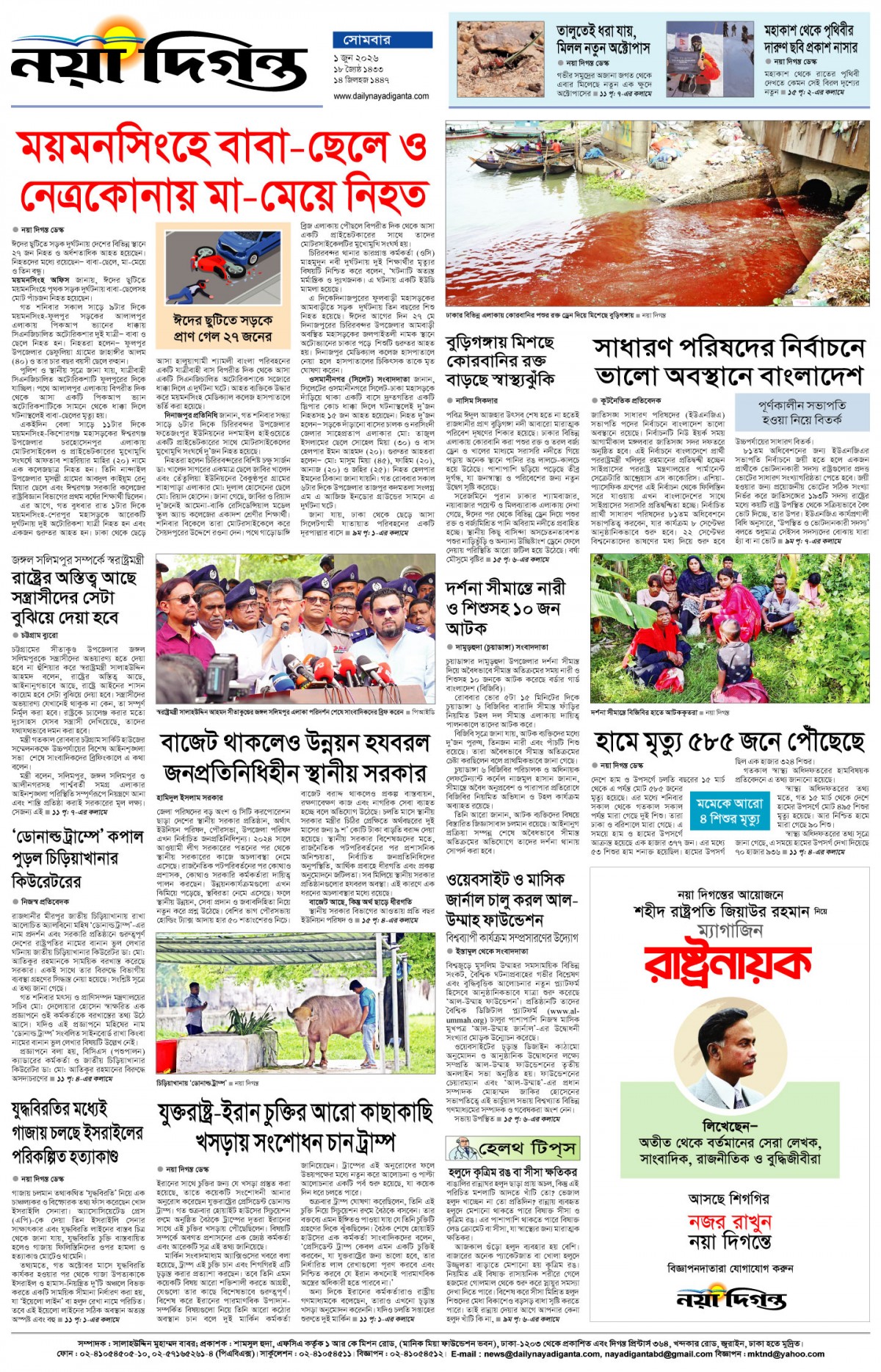 শেষের পাতা