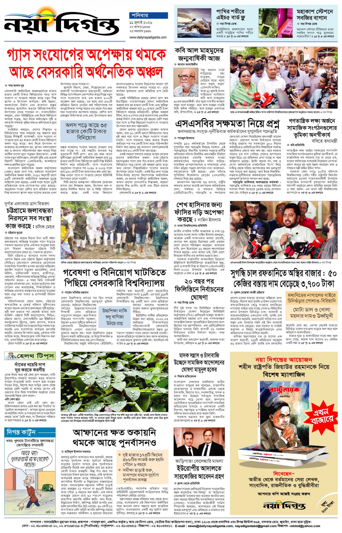 শেষের পাতা